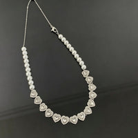 Crystal Heart Jewelry Set | Luxury Rhinestone