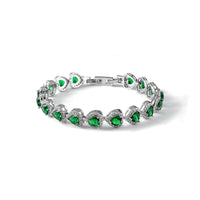 Zircon colorful bracelet