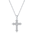(SILVER) THE PROMISE Cross Necklace