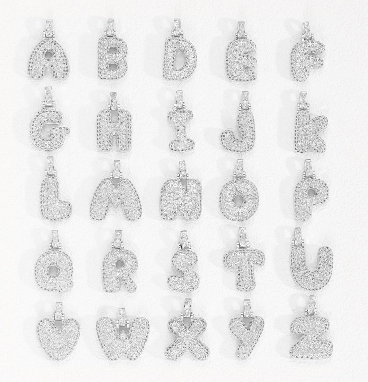 BUBBLE INITIALS Necklace