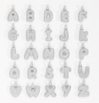 BUBBLE INITIALS Necklace