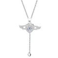 (WHITE) ANGEL HEART Necklace