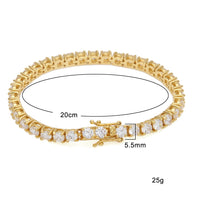 Essentials Set – 3pc Bracelet | Heart Bangle + Cuban + Tennis