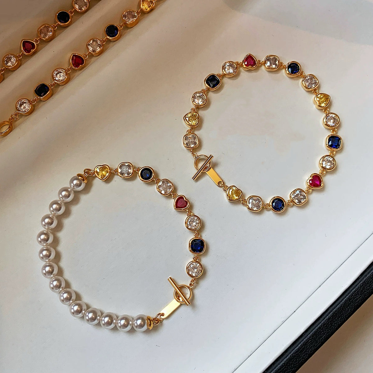 Luxury Colorful Zircon Bracelet