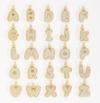 BUBBLE INITIALS Necklace