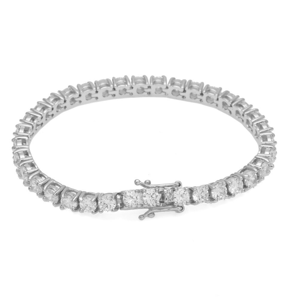 Essentials Set – 3pc Bracelet | Heart Bangle + Cuban + Tennis