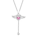 (PINK) ANGEL HEART Necklace