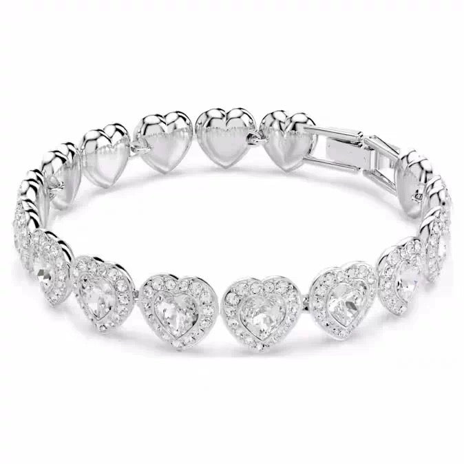Crystal Heart Jewelry Set | Luxury Rhinestone