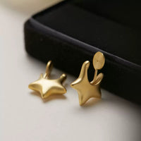 925 Sterling Silver Star Stud Earrings