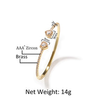 Essentials Set – 3pc Bracelet | Heart Bangle + Cuban + Tennis