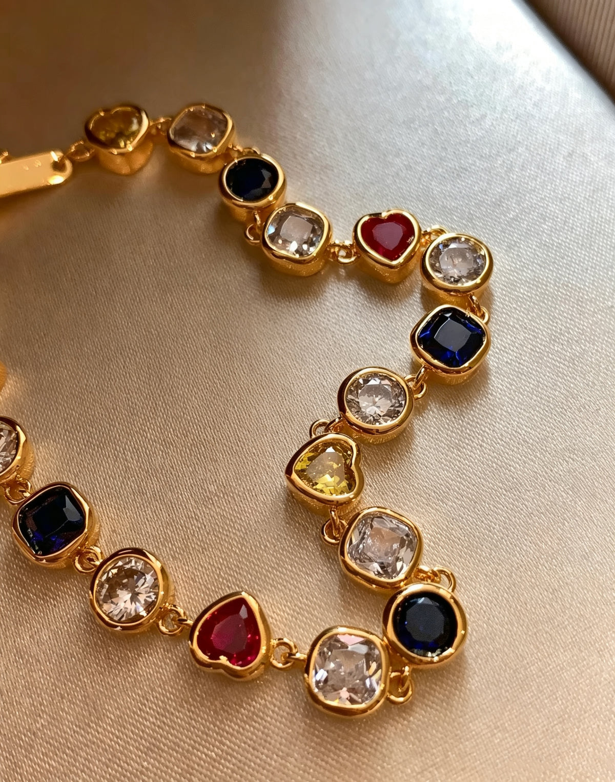 Luxury Colorful Zircon Bracelet