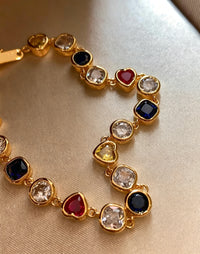 Luxury Colorful Zircon Bracelet