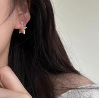 925 Sterling Silver Star Stud Earrings