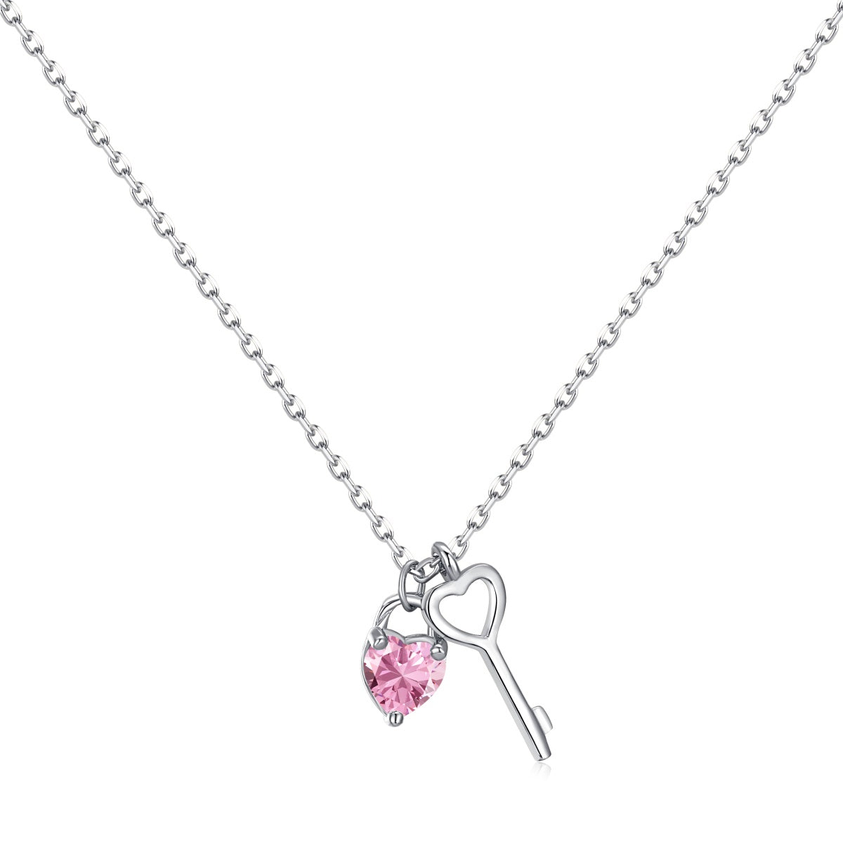 (SILVER) KEY TO MY HEART Necklace
