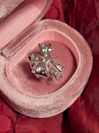 Cute Star Bow Statement Ring - Princess Style