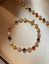 Luxury Colorful Zircon Bracelet