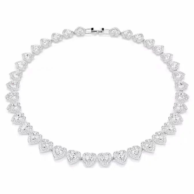 Crystal Heart Jewelry Set | Luxury Rhinestone