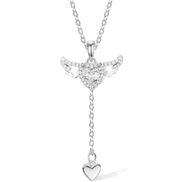 (WHITE) ANGEL HEART Necklace