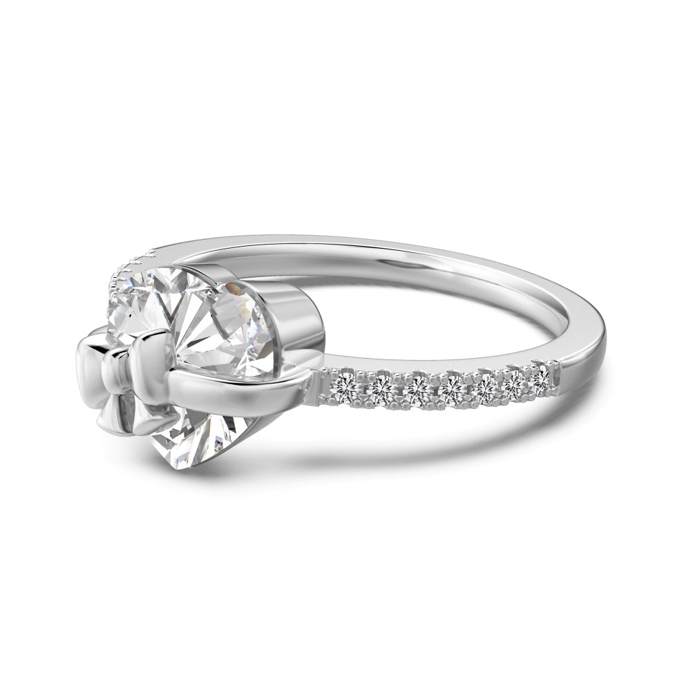 “SOULMATE” STERLING SILVER RING