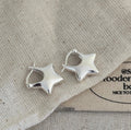 925 Sterling Silver Star Stud Earrings