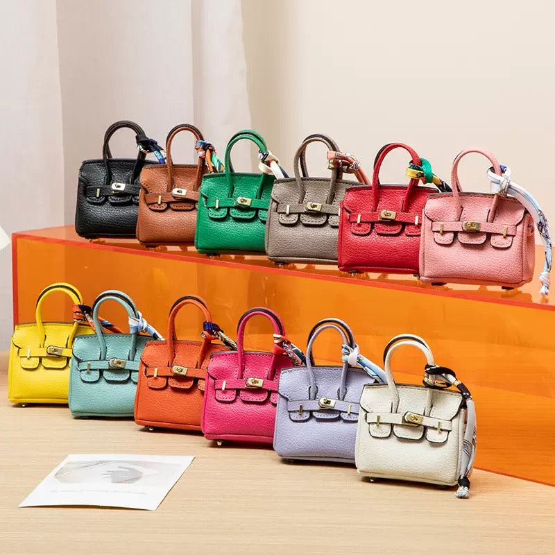 Mini bag charm