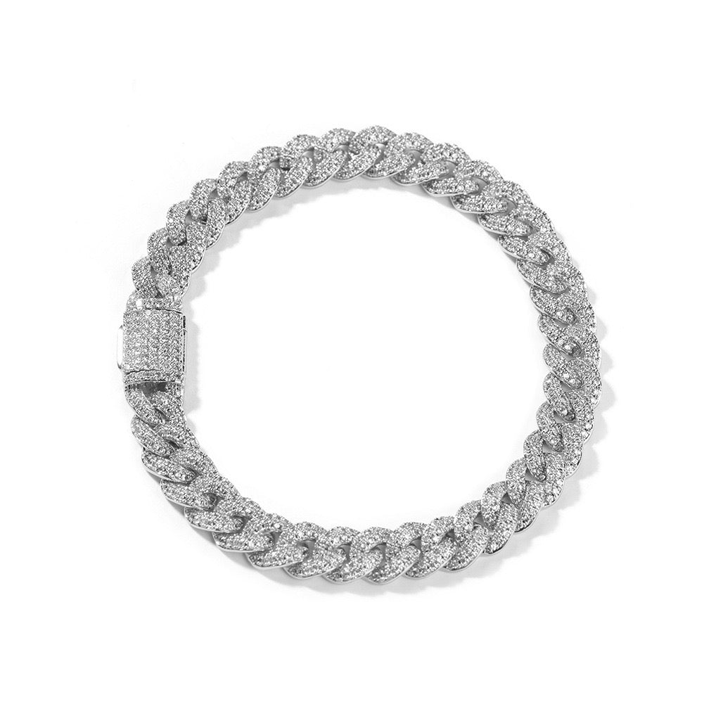 Essentials Set – 3pc Bracelet | Heart Bangle + Cuban + Tennis