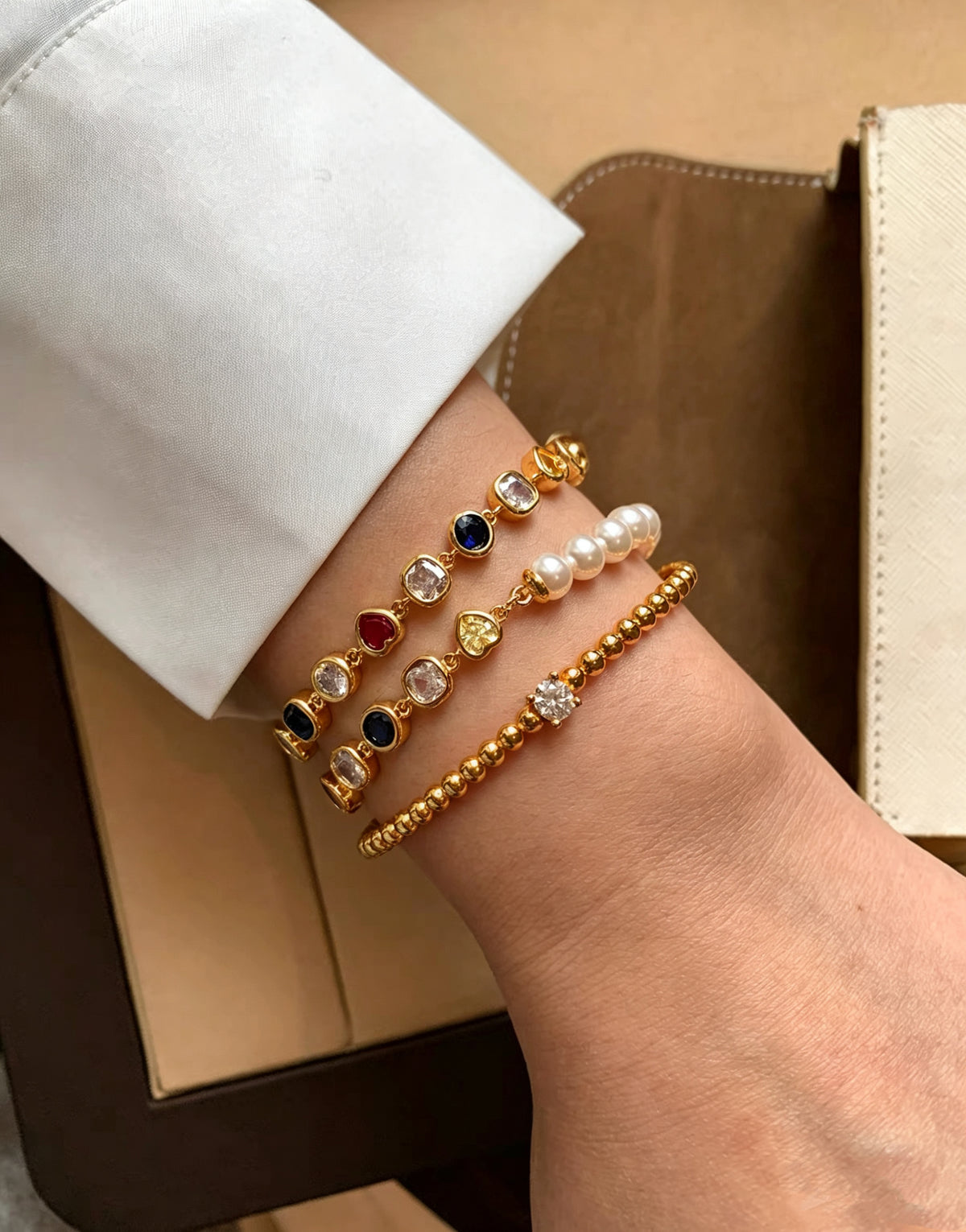 Luxury Colorful Zircon Bracelet
