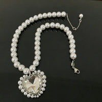 Crystal Heart Jewelry Set | Luxury Rhinestone