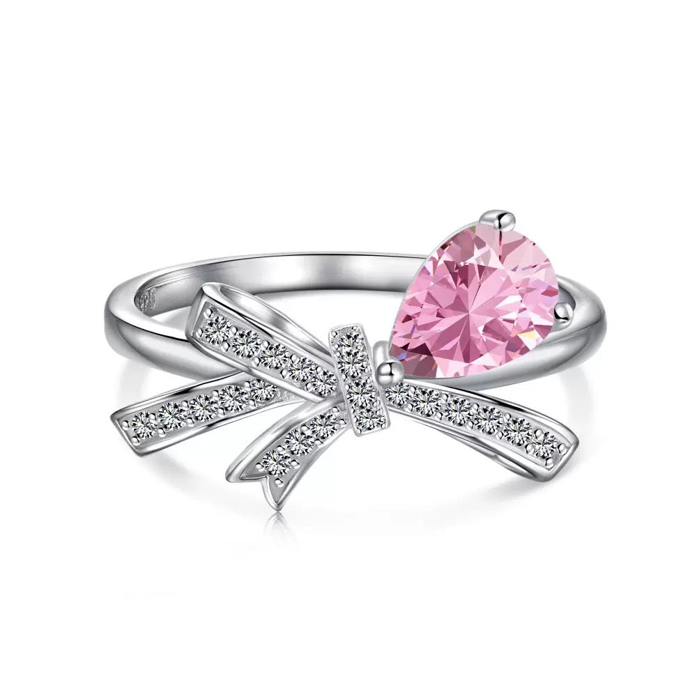 “PRINCESS” GOLD PLATED RING S925 Silver