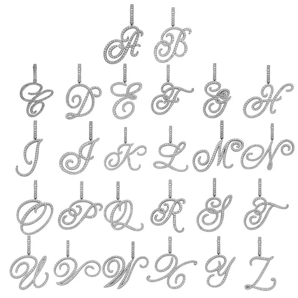 CURSIVE INITIALS Iconic Necklace