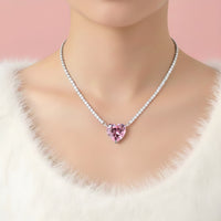 (PINK) HEART OF LOVE Necklace