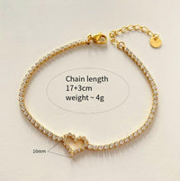 Stackable Irregular Texture Love Bracelet suit