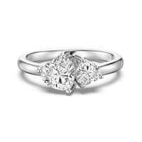 EVERLASTING Double Hearts Ring