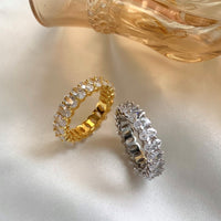 (SILVER) AURORA Ring Band