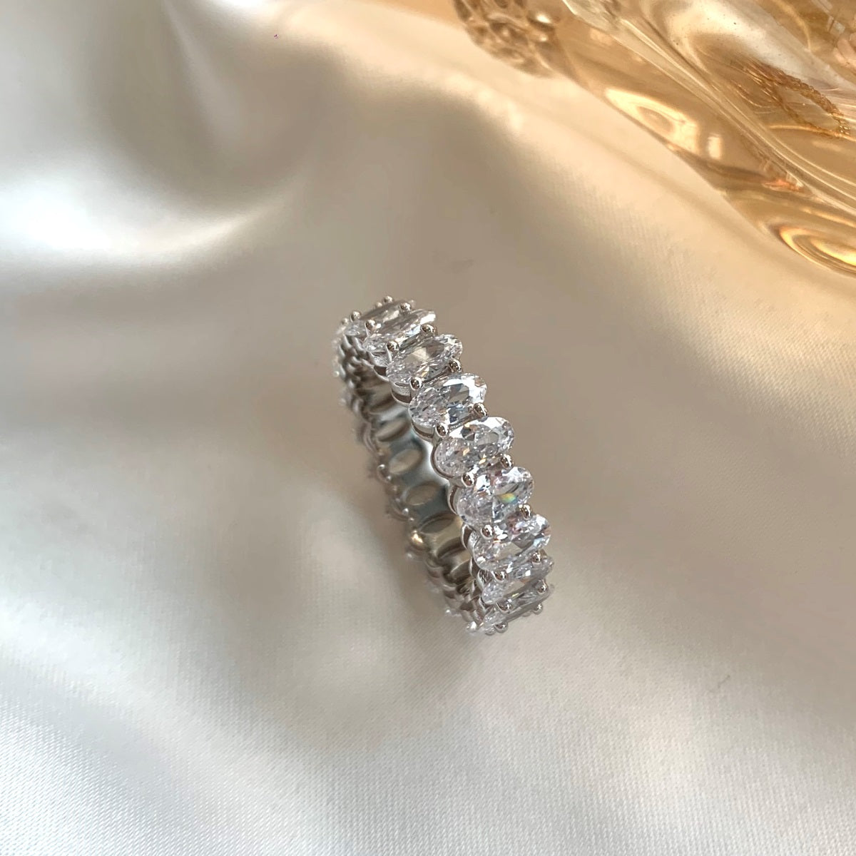 (SILVER) AURORA Ring Band
