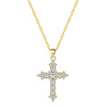 (GOLD) THE PROMISE Cross Necklace