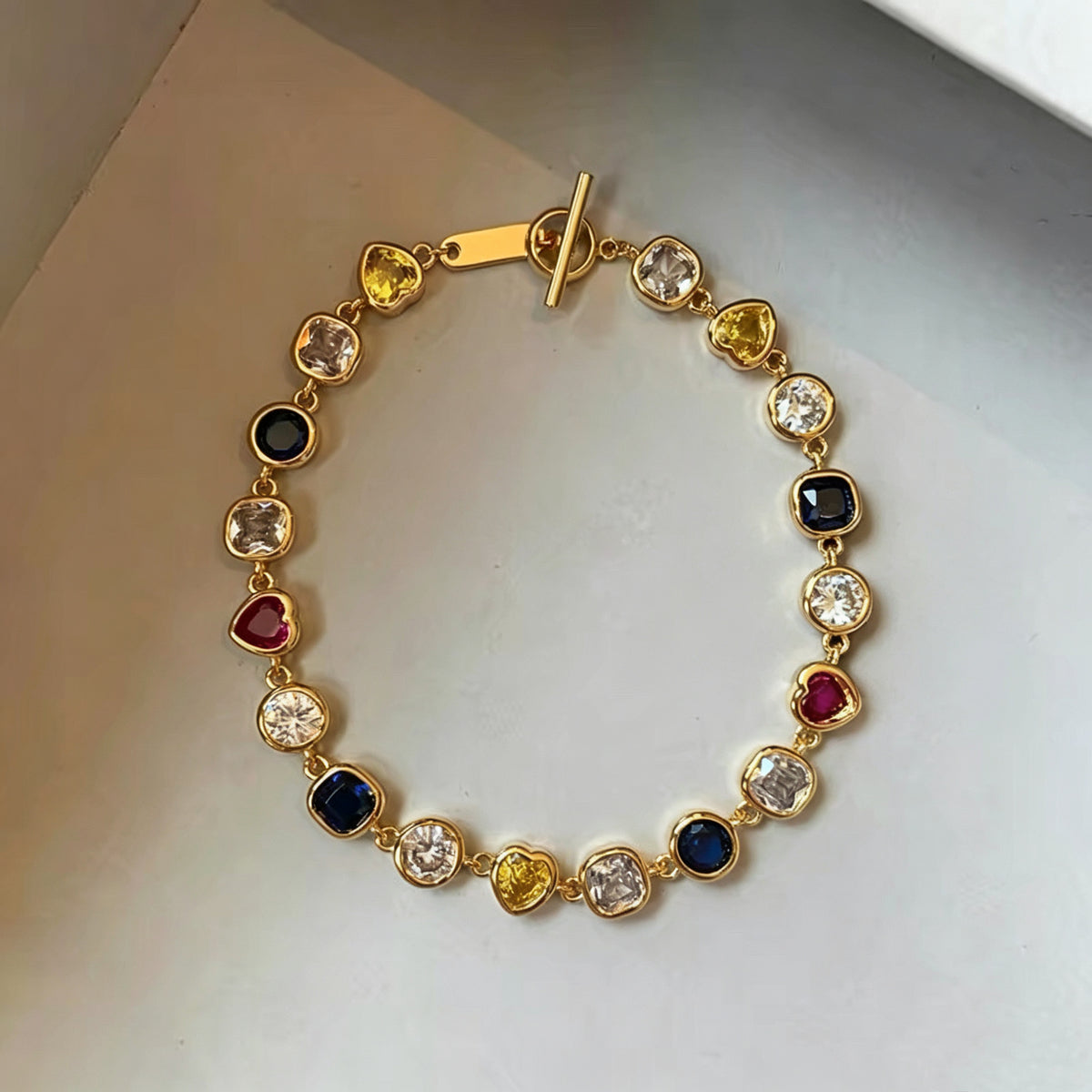 Luxury Colorful Zircon Bracelet