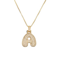 BUBBLE INITIALS Necklace