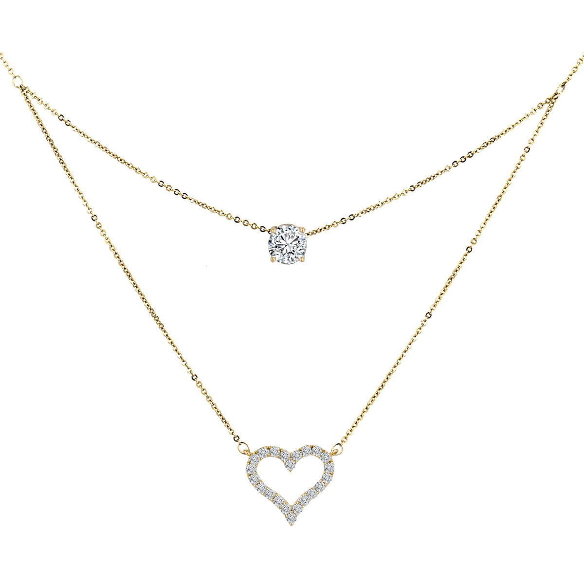 PEACH NECKLACE SET
