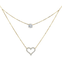 PEACH NECKLACE SET