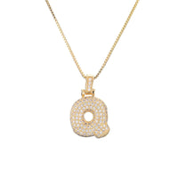 BUBBLE INITIALS Necklace